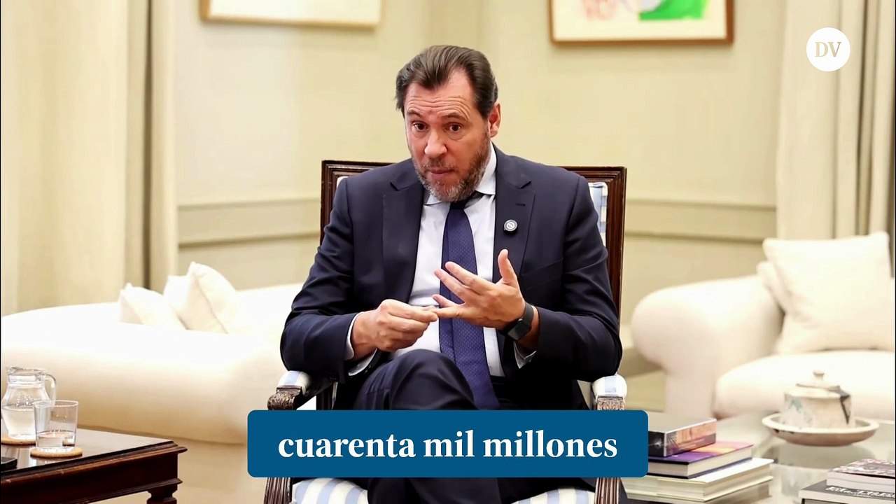 Conversaciones políticas con Óscar Puente: "Me sorprende que se diga que el tren directo a Burgos es crucial"