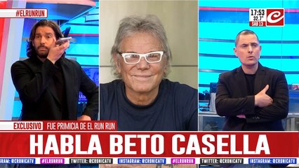 Habla Beto Casella: "Se vienen muchas personas conmigo"