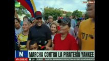 Zulianos marchan en rechazo a los ataques imperiales contra la soberanía nacional