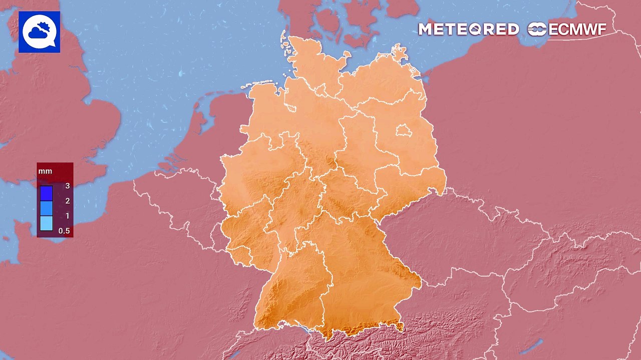 Deutschland sitzt in einem trockenen loch und das für weitere tage und wochen