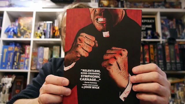 Ordained #1 is a solid concept and debut that feels like an 80s/90s popcorn action flick