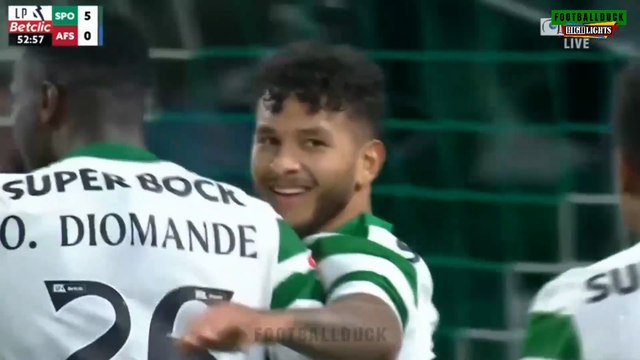 Sporting vs AFS 6-0 Highlights _ All Goals 2025 HD