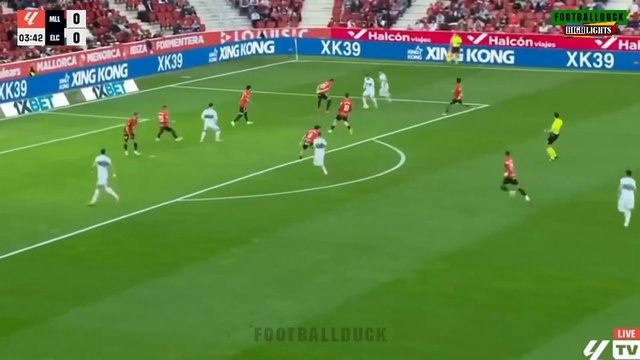 Mallorca vs Elche 3-1 Highlights _ All Goals 2025