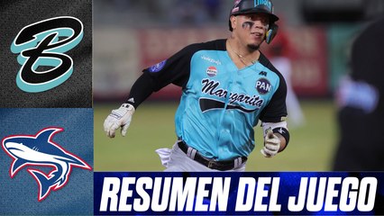 Resumen del juego Bravos de Margarita vs Tiburones de La Guaira | 13 de diciembre de 2025