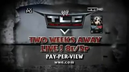 Batista vs The Undertaker - Chairs Match for the World Heavyweight Championship | TLC 2009 - Commercial