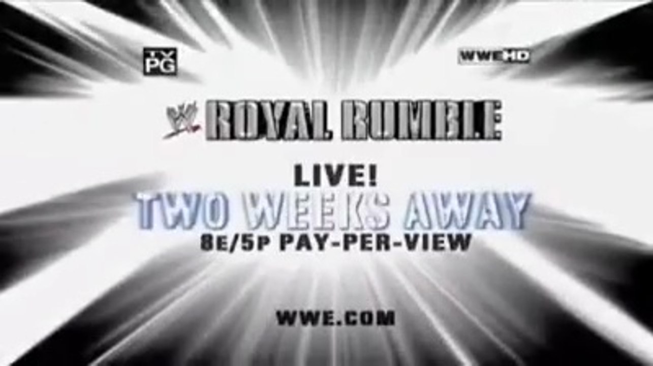Rey Mysterio vs The Undertaker - World Heavyweight Championship Match | Royal Rumble 2010 - Commercial