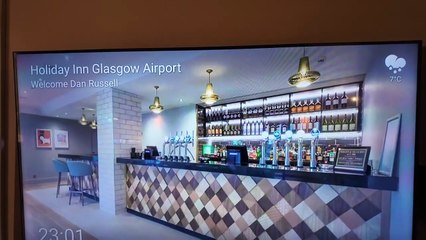 Holiday Inn Hotel Glasgow Airport room review Best Travel Destination 2026 Happy New Year