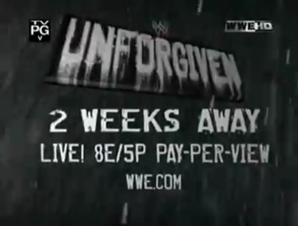 Championship Scramble | Unforgiven 2008 - Commercial