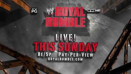 40 Man Royal Rumble Match | Royal Rumble 2011 - Commercial