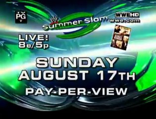 John Cena vs. Batista | SummerSlam 2008 - Commercial