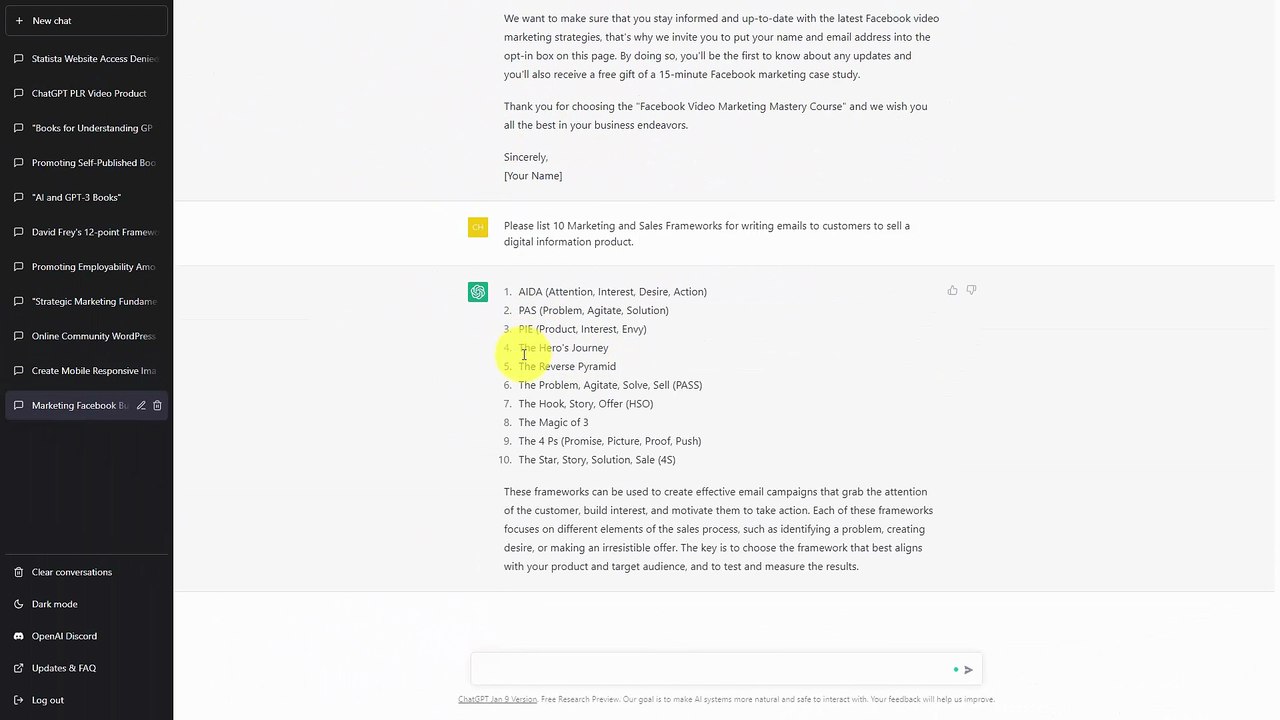 (10) Maximizing Your Email Marketing with ChatGPT: A Game-Changing Strategy
