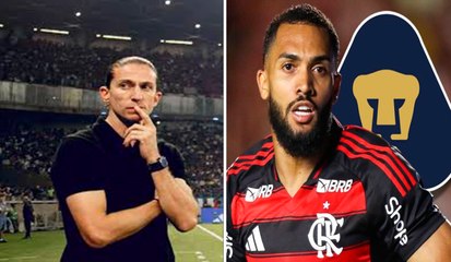 Filipe Luis reacciona al supuesto fichaje de Juninho a Pumas: "Por ahora sigue siendo mu jugador"