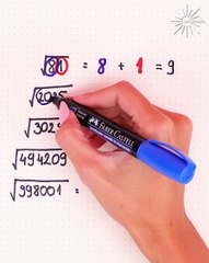 Master square roots quickly with this easy trick! 🧠💡