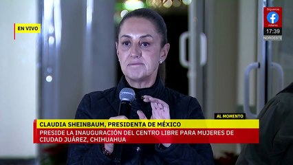 Así inspira Claudia Sheinbaum a las jóvenes mexicanas en Ciudad Juárez, Chihuahua