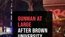 Police search for gunman after Brown University shooting leaves two dead, eight injured
