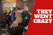 Indiana football teammates erupt with emotion as Fernando Mendoza returns after winning the Heisman