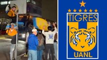 Tigres llega a CDMX y la afición se rinde ante Gignac y Guido Pizarro