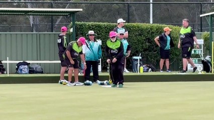 Lawn bowls: Bendigo East v Moama. December 14, 2025.