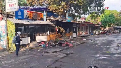 Polda Metro Beri Bantuan Bagi Pedagang yang Terdampak Pembakaran Kios di Kalibata