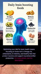 daily brain boosting foods