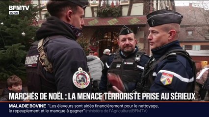 Menace terroriste: une sécurité renforcée sur les marchés de Noël