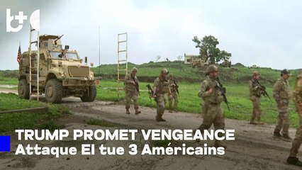 Trump menace de représailles sévères après la mort de trois Américains tués par l'EI en Syrie
