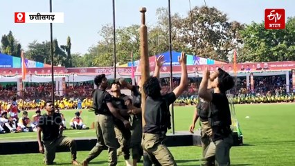 अबूझमाड़ के ''सुपर हीरोज'' ने मलखंभ में दिखाया दम, बस्तर ओलंपिक में जीता लोगों का दिल