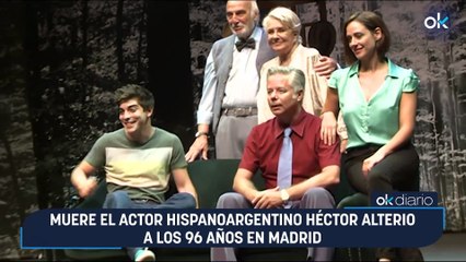 Muere el actor hispanoargentino Héctor Alterio a los 96 años en Madrid