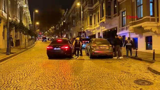 Beşiktaş’ta yüksek sesli müzik açan sürücü polise yakalandı