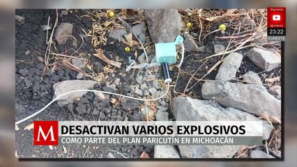 Plan Pánico desactiva cuatro explosivos improvisados en Buenavista, Michoacán