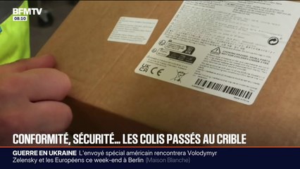 Conformité, sécurité... Les colis passés au crible juste avant Noël