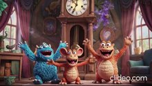 Hickory Dickory Dock Song (Monsters Sing Version)