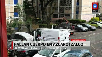 Hallan a un hombre sin vida en unidad habitacional de Azcapotzalco