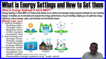 Revit MEP Energy Settings A Step-by-Step Guideریویٹ ایم ای پی میں توانائی کا تجزیہ کیسے بنایا جائے۔Part-45