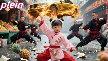 La jeune fille arrêté la voiture hors de contrôle à mains nues,sauvé la mère du PDG et l'a remerciée