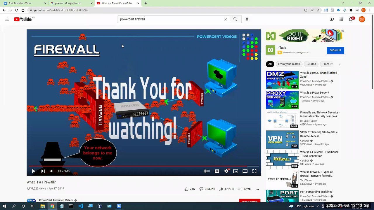 Ethical Hacking class firewall