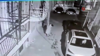 Saniyeler içinde olup bitti! Halı hırsızlığı kamerada