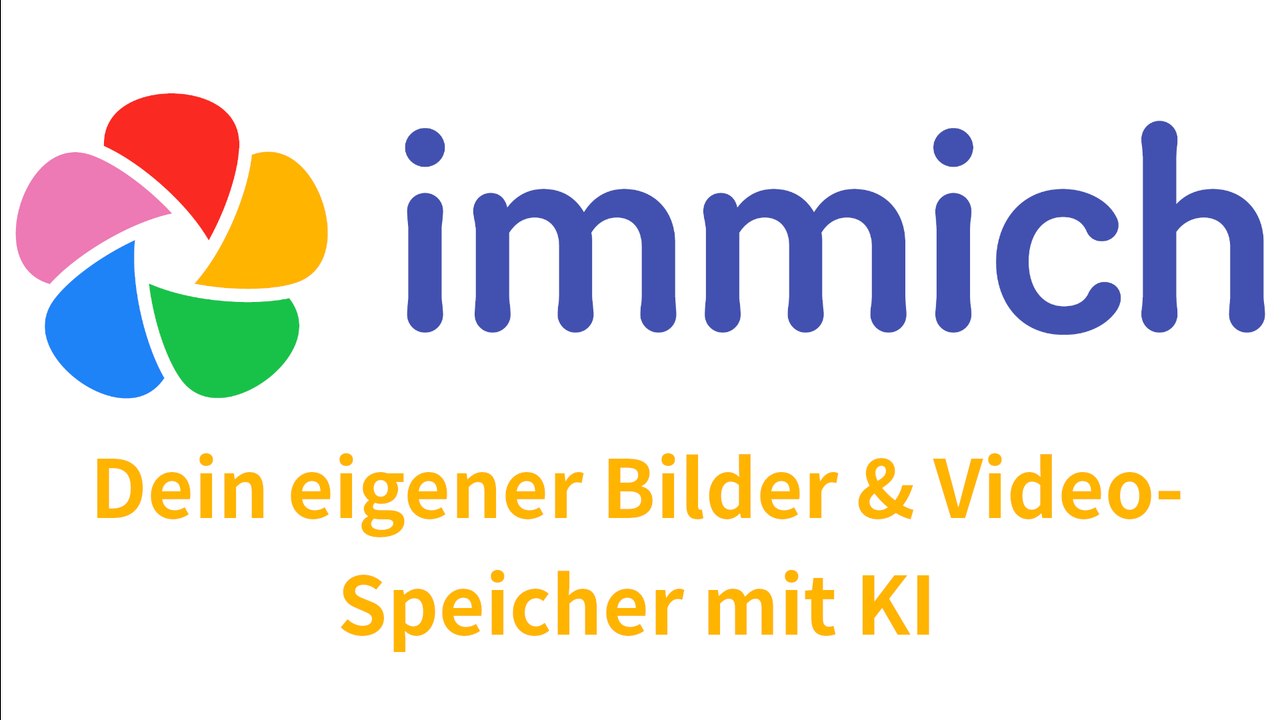 [tut] immich - installation mit docker [4k | de]