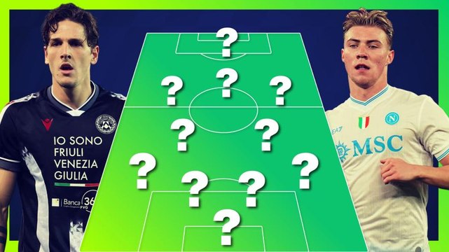 Udinese-Napoli: le probabili formazioni di Runjaic e Conte