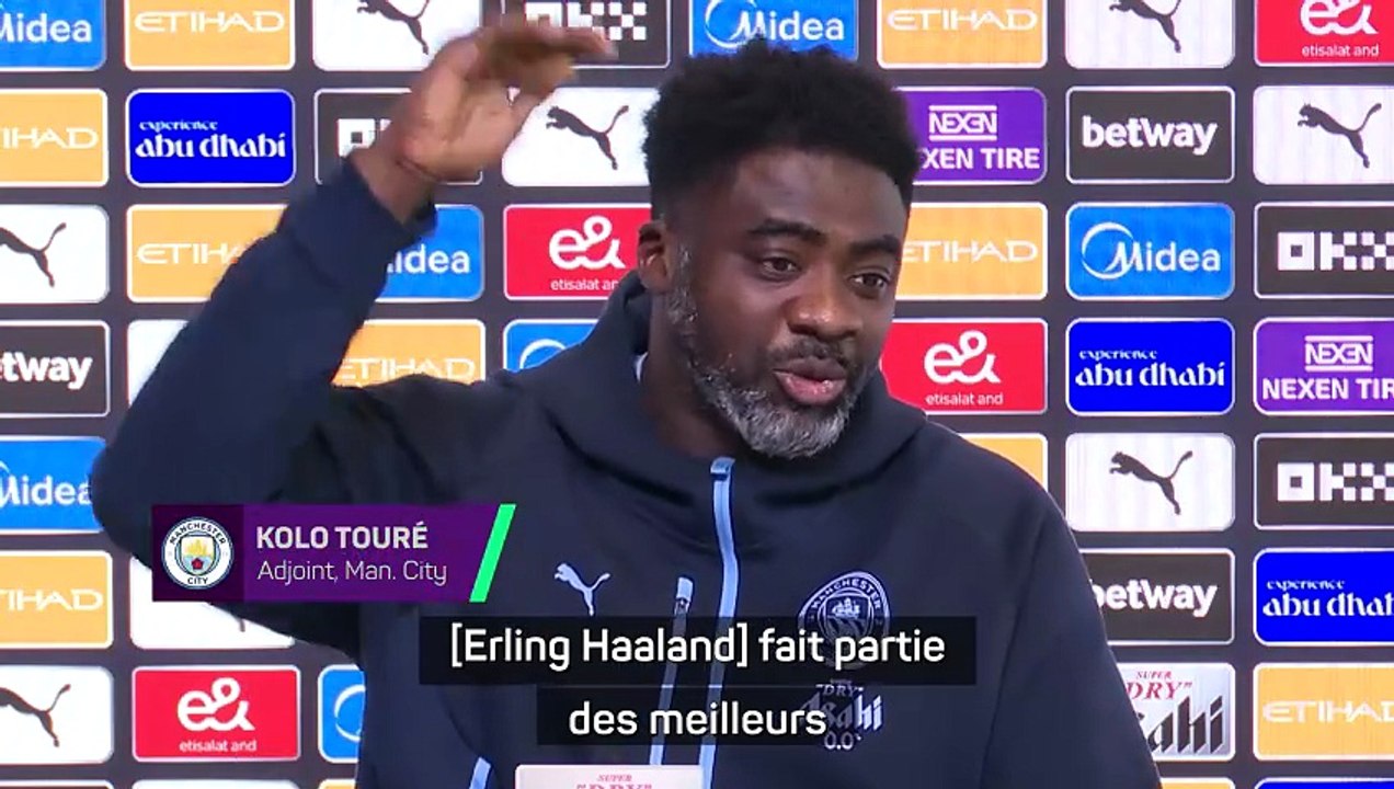 Touré : “Haaland fait partie des meilleurs, comme Henry ou Shearer”