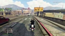 GTA V Police Bike Drive