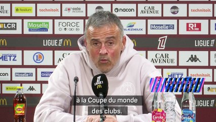 Luis Enrique : "Flamengo ? Une des meilleures équipes au monde"