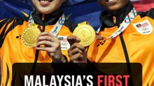 Pearly-Thinaah smash Malaysia's first SEA Games badminton gold