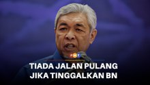 Tiada jalan pulang jika tinggalkan BN, Zahid beri amaran