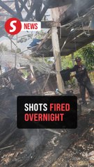 Gunfire heard overnight in Thai province along Thailand-Cambodia border