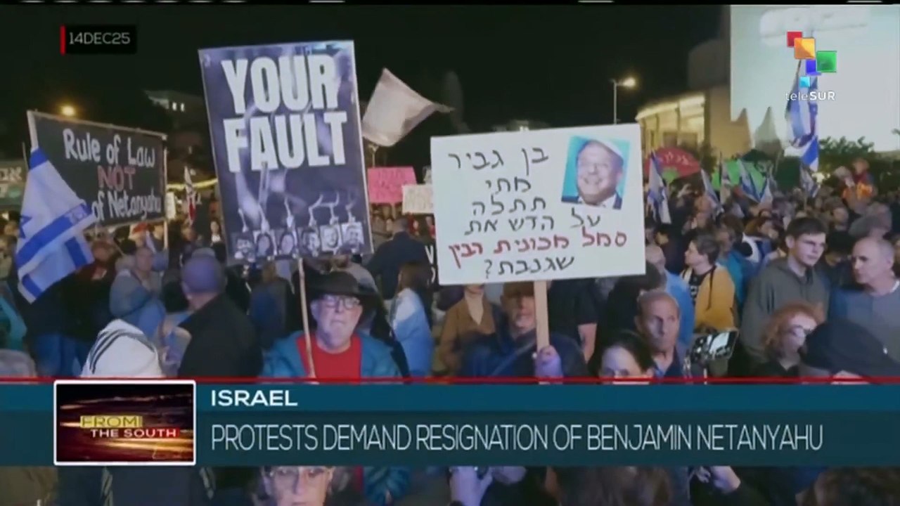 Israel: Protests demand resignation of Benjamin Netanyahu  Israel: Protests demand resignation of Benjamin Netanyahu