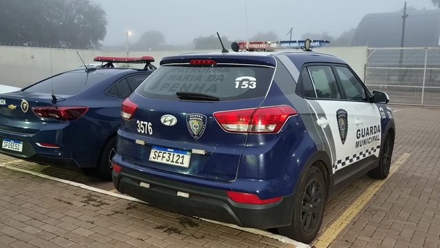 Homem é detido ao furtar fios em pátio de máquinas do município em Cascavel