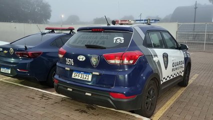 Homem é detido ao furtar fios em pátio de máquinas do município em Cascavel