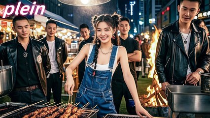 Fille de barbecue harcelée par un gang, elle est en fait la déesse de guerre ! Identité révélée..PDG