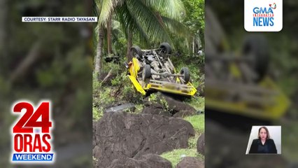 8 patay matapos mahulog sa bangin ang sinasakyang multicab | 24 Oras Weekend